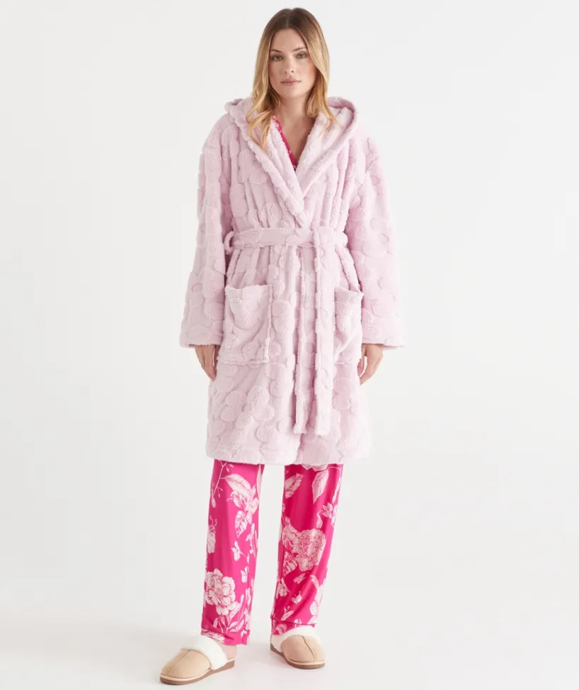 Sussan Dressing Gowns|Bcna>BCNA Floral Hooded Robe