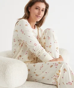 Sussan Pyjama Sets>BREAKFAST AUS COTTON PJ SET