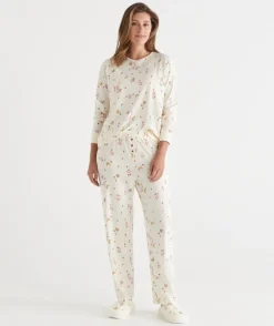 Sussan Pyjama Sets>BREAKFAST AUS COTTON PJ SET
