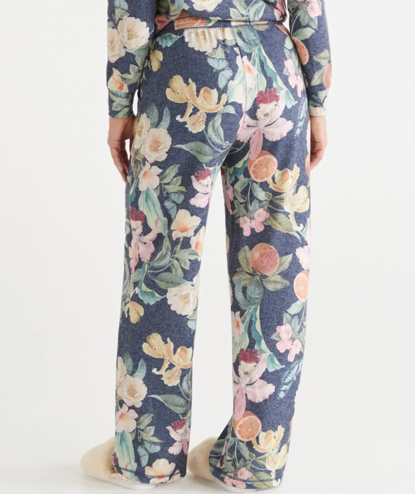 Sussan Pyjama Bottoms>Brushed Fruity Floral Pyjama Pant