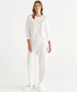 Sussan Pyjama Sets>Cherry Print Novelty Pyjama Set