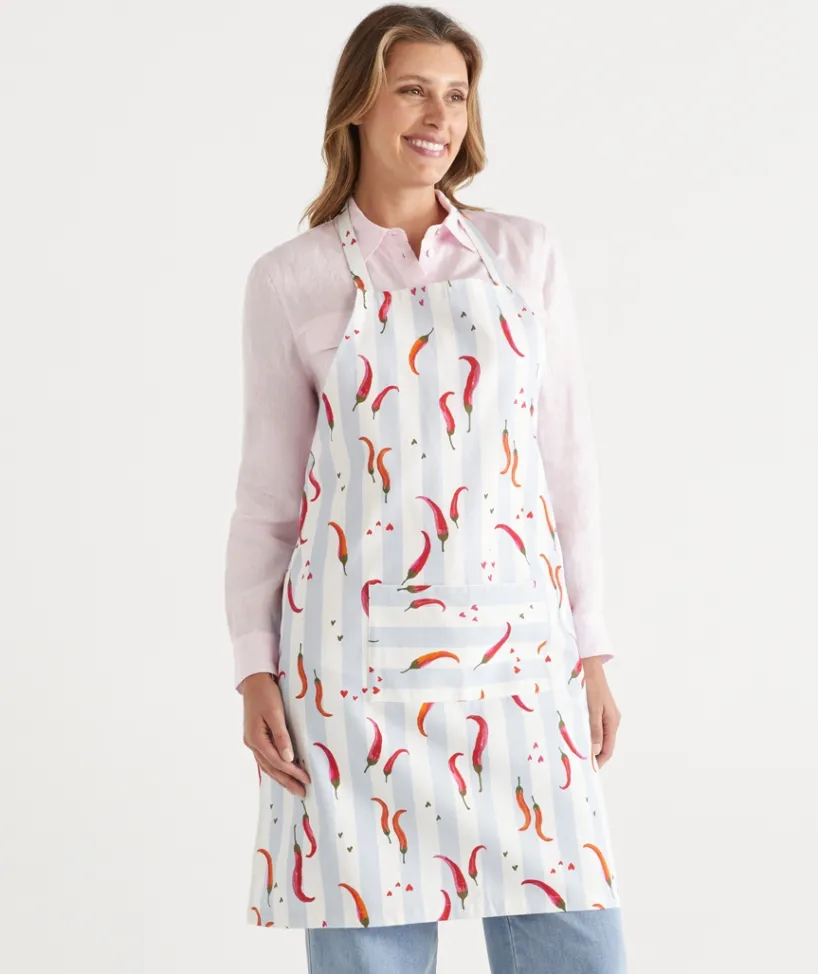 Sussan Gift & Wellbeing>Chillies Print Apron