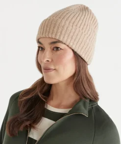 Sussan Knit Accessories|Hats>Chunky Rib Beanie