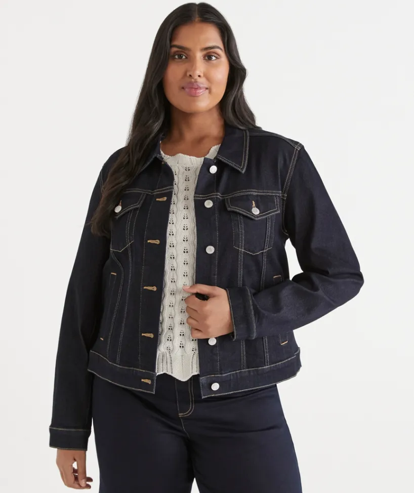 Sussan Denim|Jackets & Coats>Classic Denim Jacket