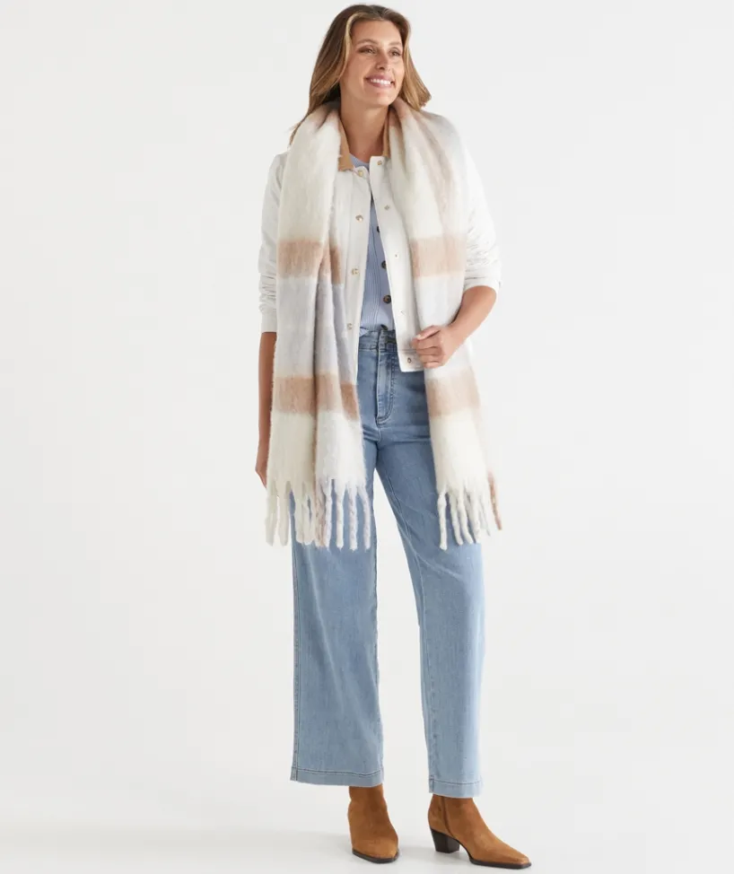 Sussan Jackets & Coats|Jackets>Contrast Collar Puffer Jacket