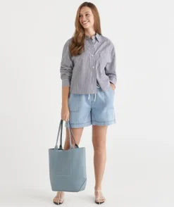 Sussan Shorts>Contrast Stitch Short -