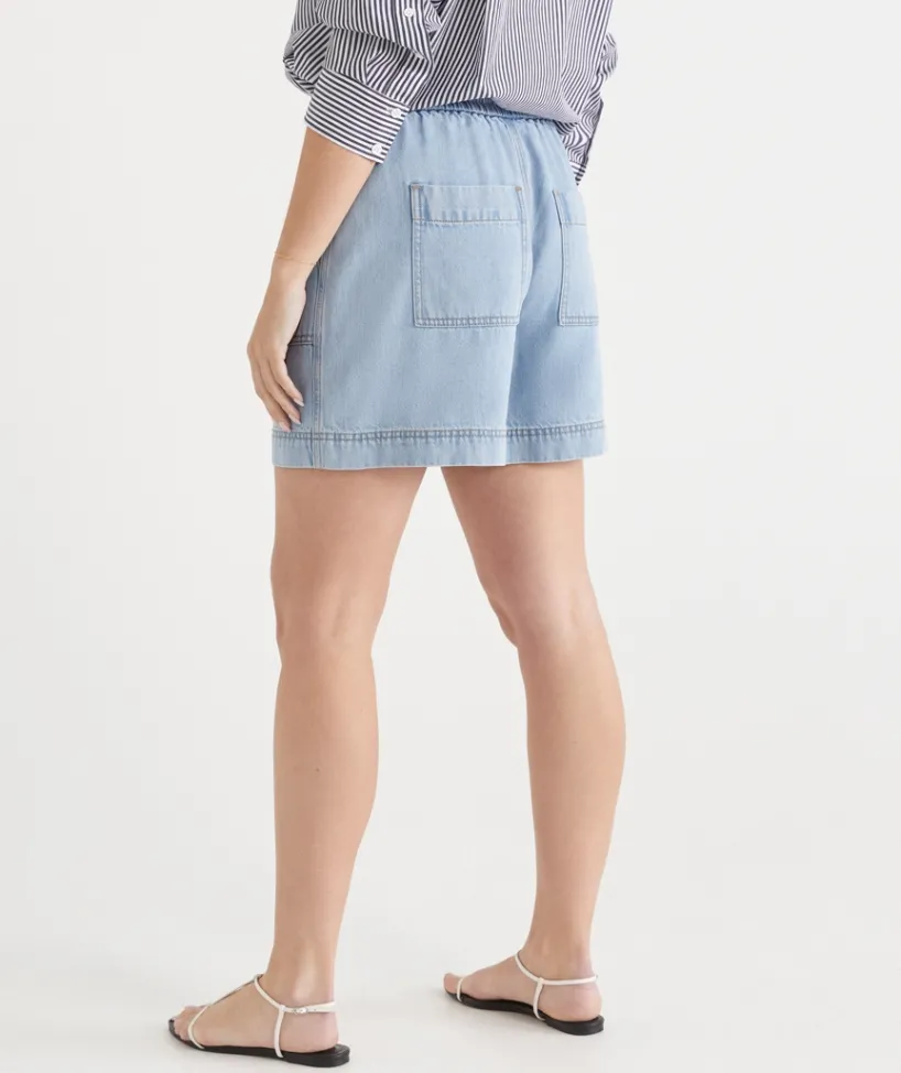 Sussan Shorts>Contrast Stitch Short -