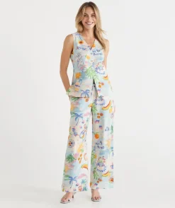 Sussan Pants|Matching Sets>Costa Del Sol Wide Leg Pant