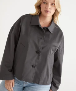 Sussan Jackets & Coats|Shackets>Cotton Parka Jacket