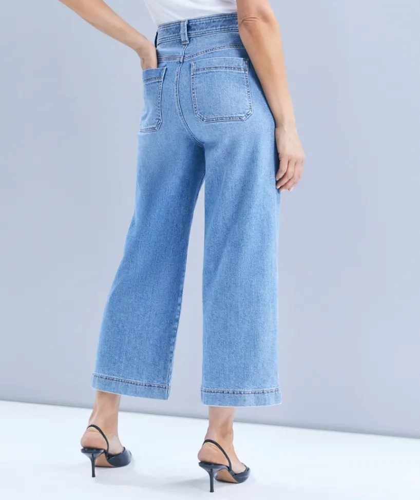 Sussan Pants|Denim>Culotte Jean