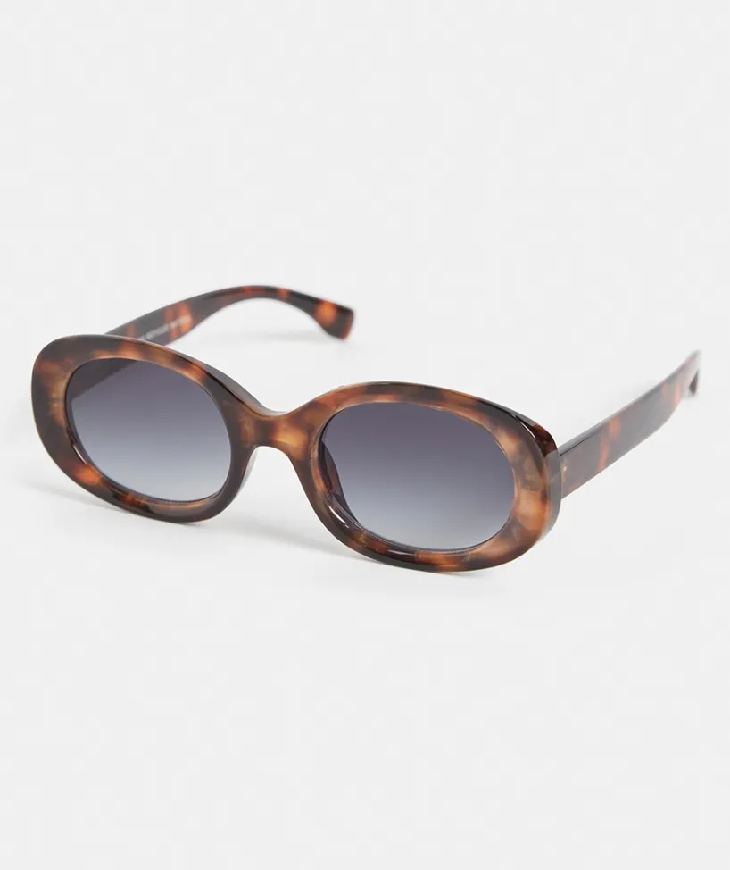Sussan Sunglasses>Derry Dart Tort Sunglasses