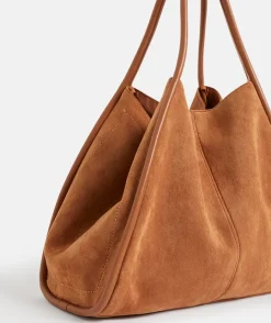 Sussan Bags>Faux Suede Summer Tote Bag