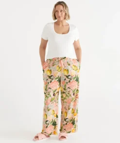 Sussan Pyjama Bottoms>Floral Botanical Orchard Pyjama Pant