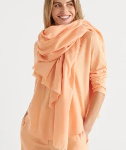 Sussan Scarves>Frayed Edge Scarf -