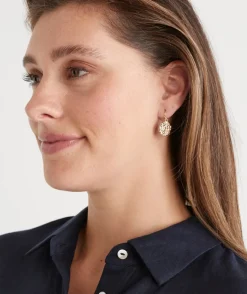 Sussan Jewellery>Disc Drop Earring