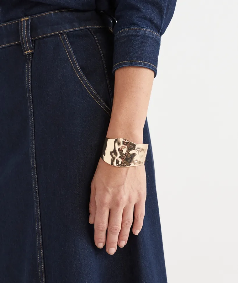 Sussan Jewellery>Hammered Bangle