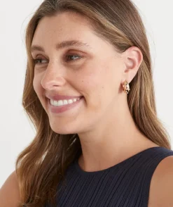 Sussan Jewellery>Plated Pearl Stud Earrings