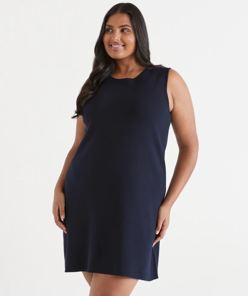 Sussan Dresses|Knitwear>Knit Shift Dress