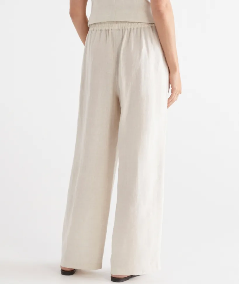 Sussan Pants|Matching Sets>Linen Wide Leg Pant