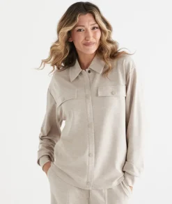 Sussan Loungewear|Tops>Lounge Shacket