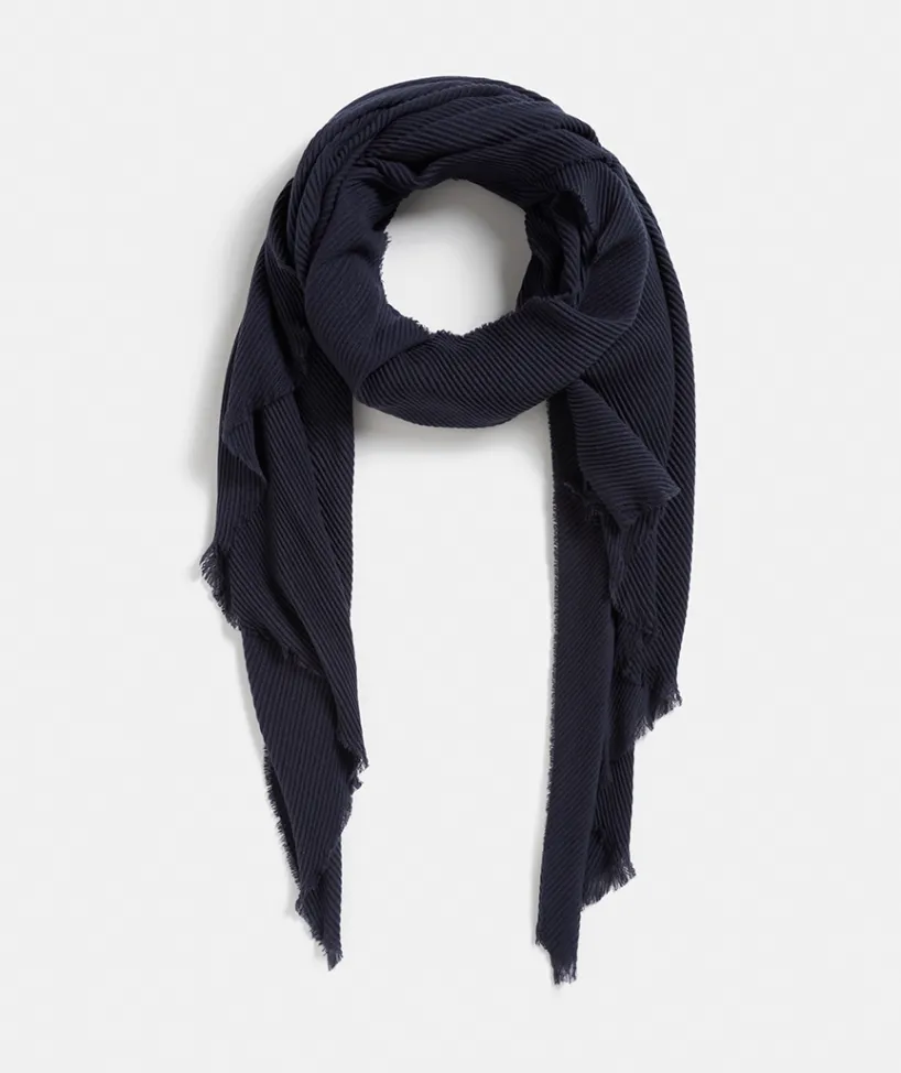 Sussan Knit Accessories|Scarves>Plisse Textured Scarf