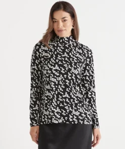 Sussan Tops>Mono Twist Skivvy Top -