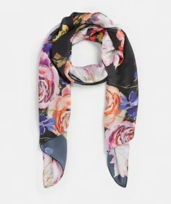 Sussan Knit Accessories|Scarves>Painted Bloom Scarf -