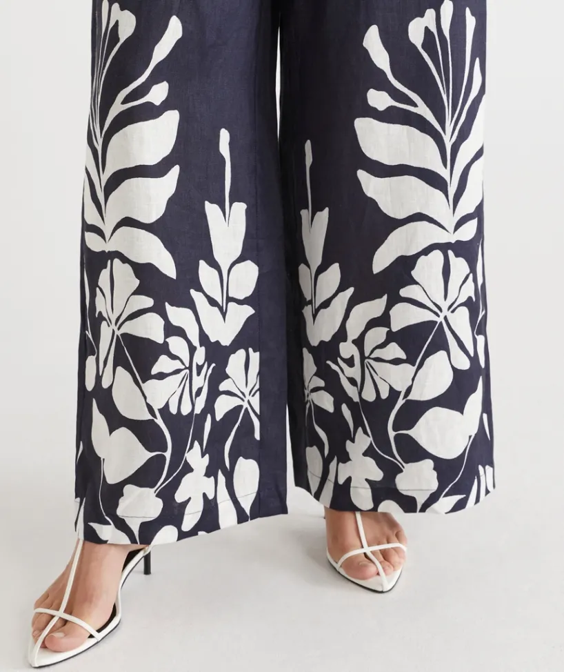 Sussan Pants|Matching Sets>Palm Placement Wide Leg Pant