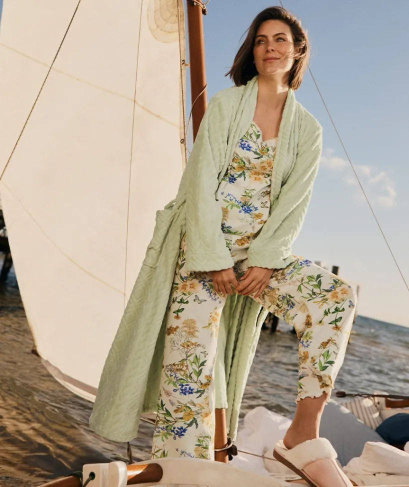 Sussan Pyjama Sets>Pointelle Floral Field Pyjama Set