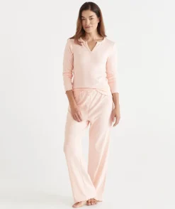 Sussan Pyjama Bottoms>Pointelle Pyjama Pant