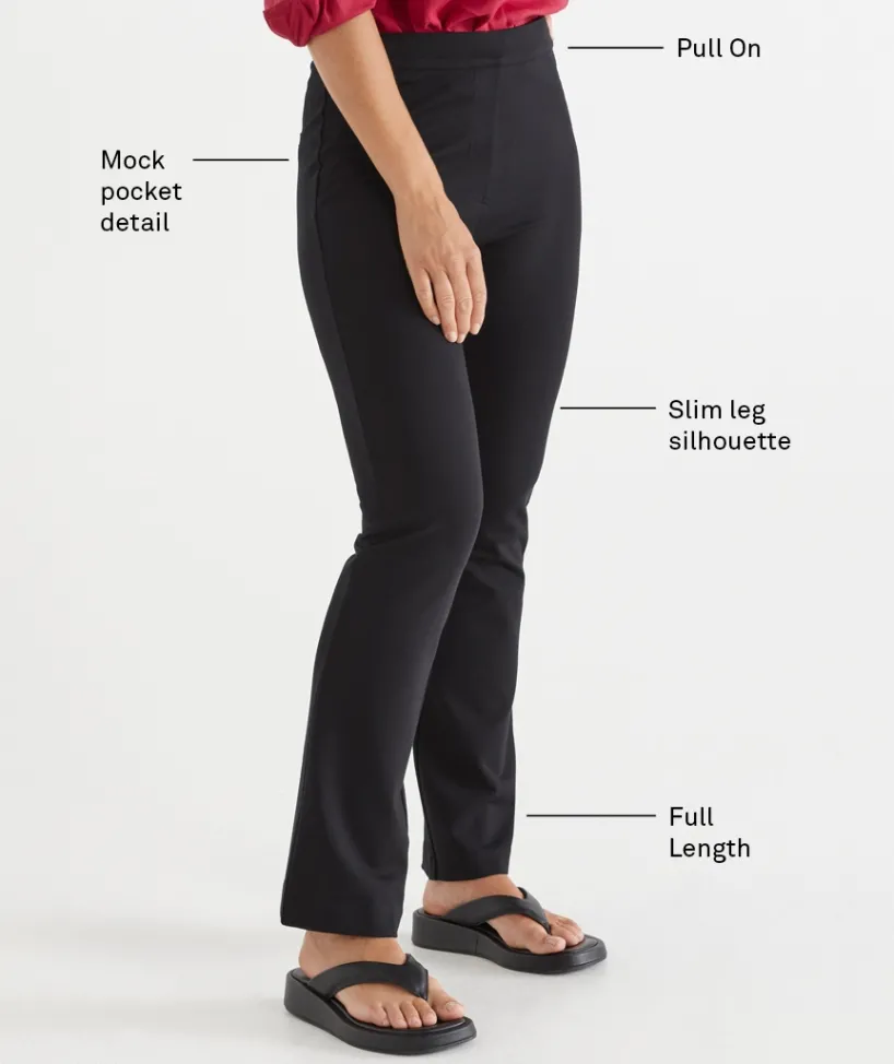 Sussan Pants|Everyday Icons>Ponte Tailored Pant -