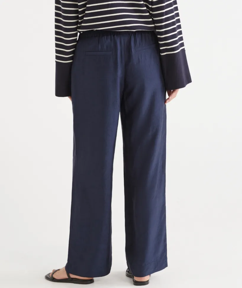 Sussan Pants>Relaxed Crle Wide Leg Pant