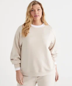 Sussan Matching Sets|Tops>Relaxed Fit Jersey Jumper