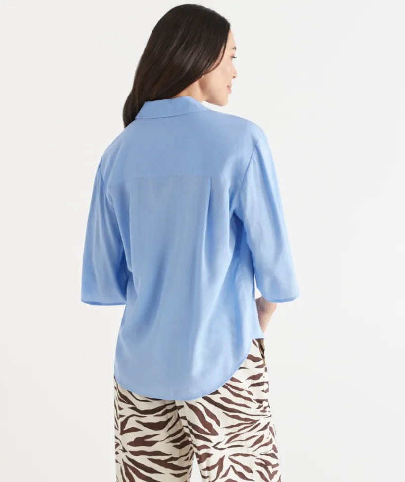 Sussan Tops>Short Sleeve D Ring Shirt