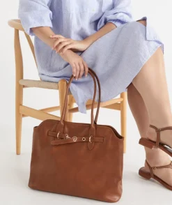 Sussan Bags>Snap-Hook Strap Tote Bag -
