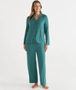 Sussan Pyjama Sets>Soft Rib Pyjama Set