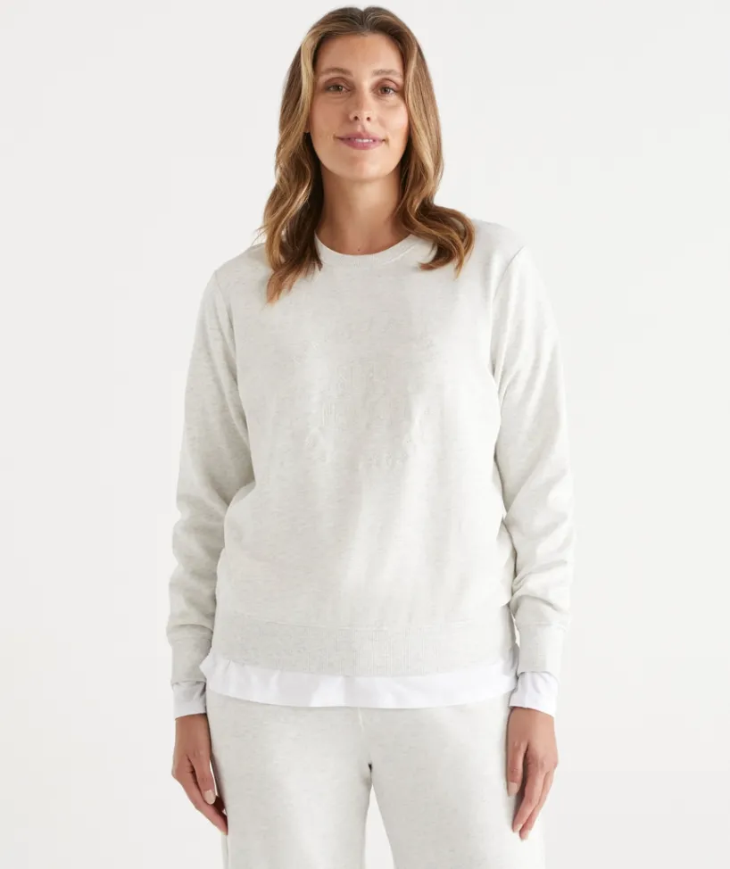 Sussan Tops|Loungewear>SOHO Embroidered Jumper