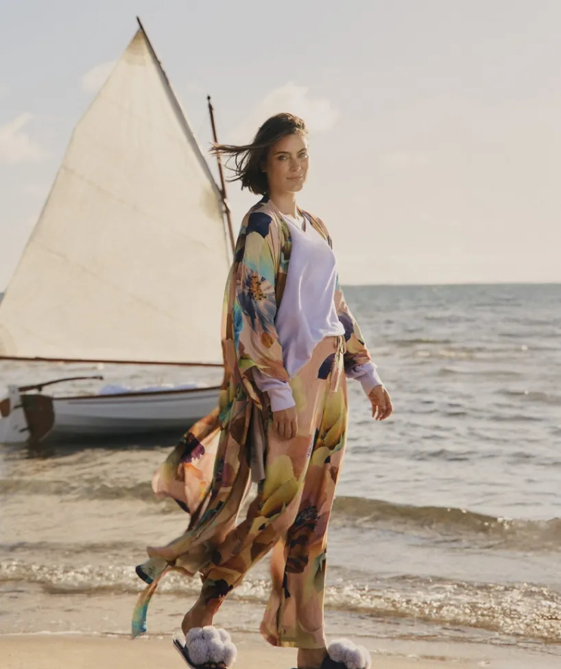 Sussan Pyjama Bottoms>Sunkissed Floral Full Length Pyjama Pant