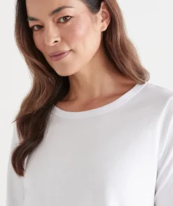 Sussan Tops|T-Shirts>Swing Long Sleeve Top -