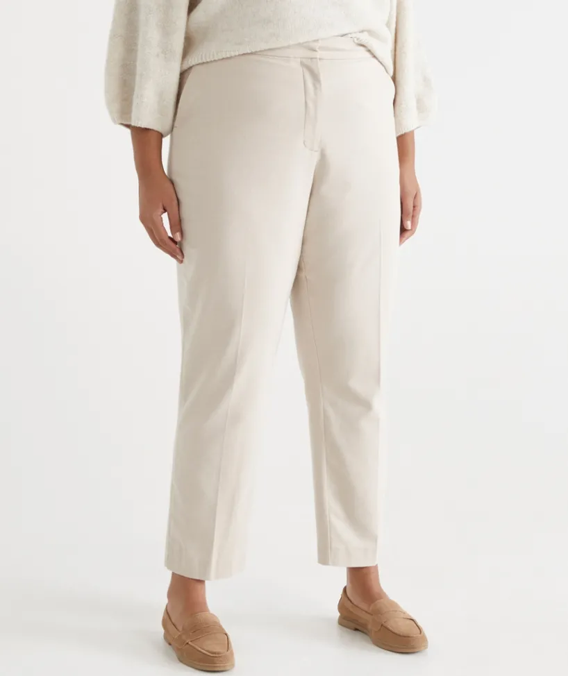 Sussan Pants>Tailored Stretch Tapered Pant -