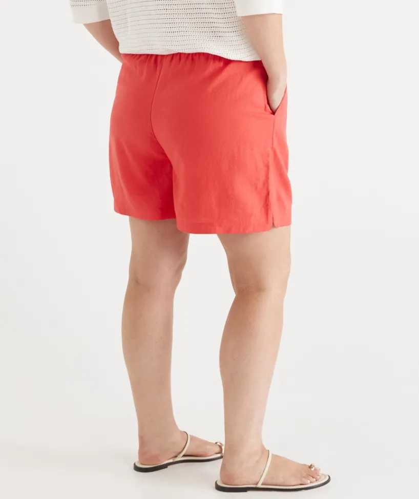 Sussan Shorts>Tie Front Relaxed Short