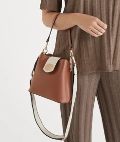 Sussan Bags>Top Handle Bucket Bag -