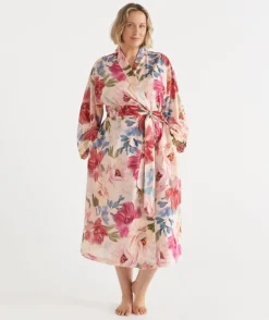 Sussan Dressing Gowns>Vintage Floral Robe -