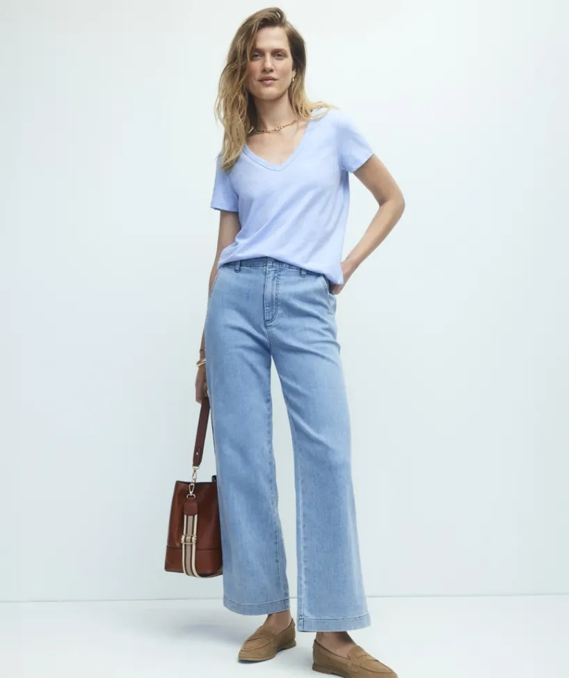 Sussan Pants|Denim>Wide Leg Jean -