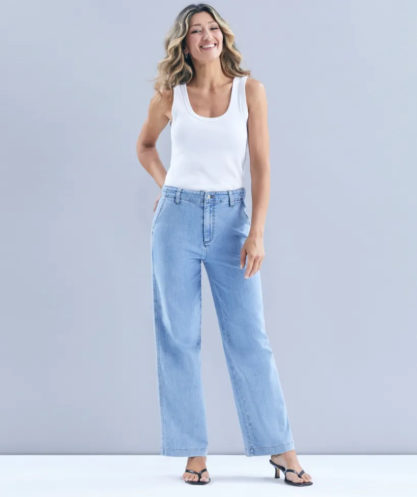 Sussan Pants|Denim>Wide Leg Jean -